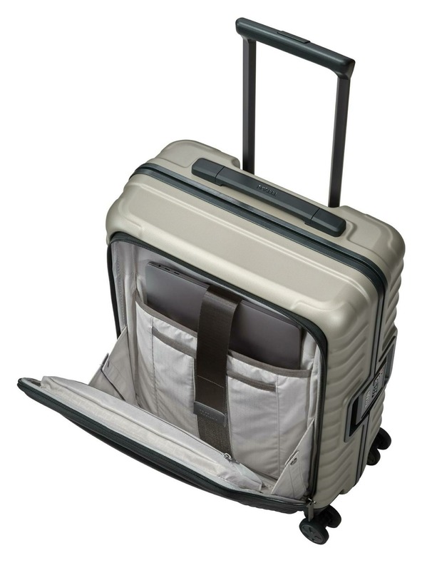 Titan Utazótáska Titan Litron Frame S első zseb Champagne