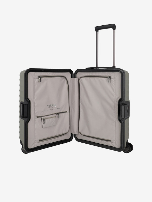 Titan Bézs utazótáska Titan Litron Frame S