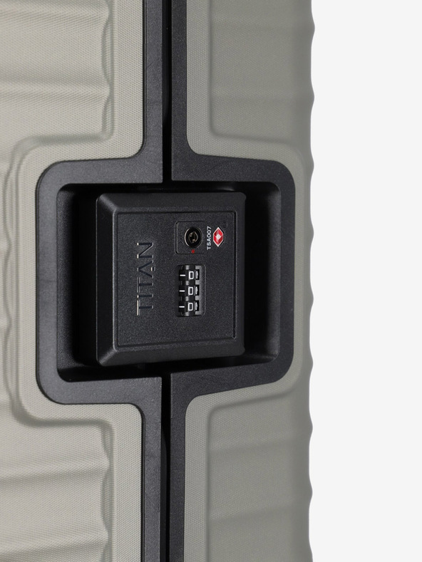 Titan Bézs utazótáska Titan Litron Frame S