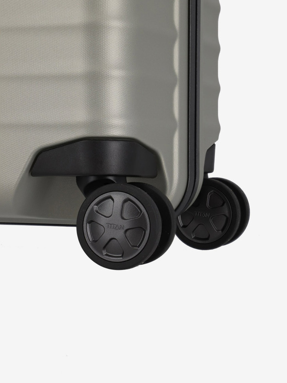 Titan Bézs utazótáska Titan Litron Frame S