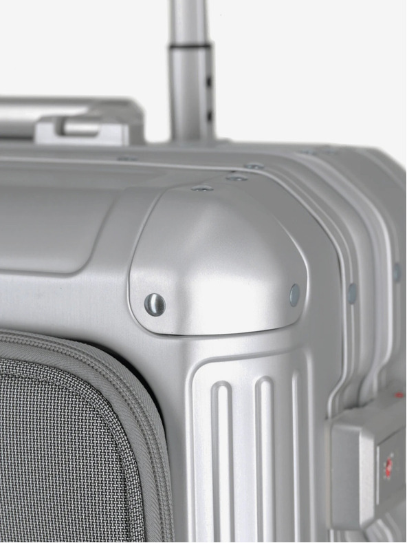 Travelite Travelite Next 4w S elülső zsebű ezüst utazótáska ezüst színben