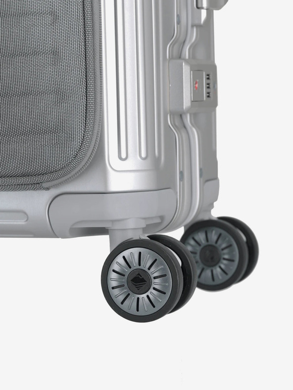 Travelite Travelite Next 4w S elülső zsebű ezüst utazótáska ezüst színben