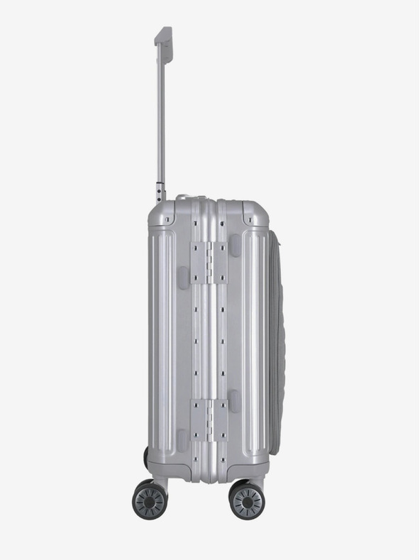 Travelite Travelite Next 4w S elülső zsebű ezüst utazótáska ezüst színben