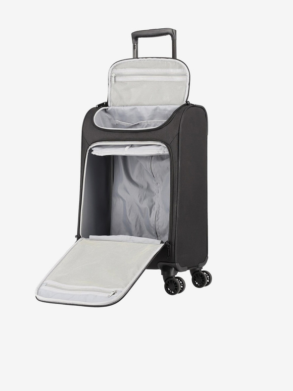 Travelite Fekete Travelite Cabin Underseater/Toploader bőrönd Travelite Cabin Underseater/Toploader fekete bőrönd