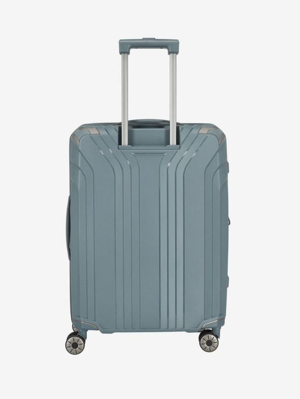 Travelite Travelite Elvaa 4w M szürkéskék utazóbőrönd Travelite Elvaa 4w M szürkéskék utazóbőrönd