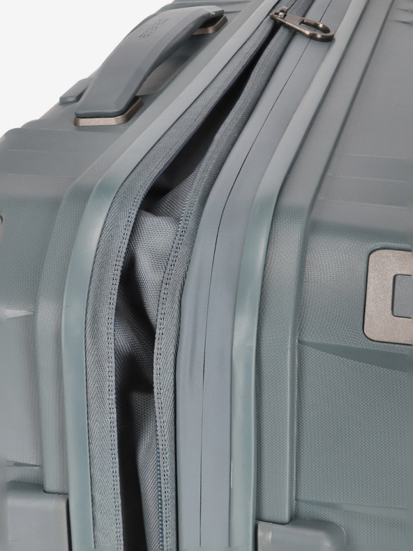 Travelite Travelite Elvaa 4w M szürkéskék utazóbőrönd Travelite Elvaa 4w M szürkéskék utazóbőrönd