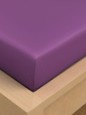 Kvalitex Pamut lepedő 90x200cm lila Kvalitex
