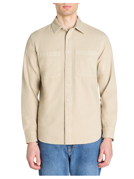 Celio Bézs férfi ing Celio Lanime