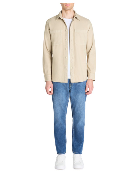 Celio Bézs férfi ing Celio Lanime