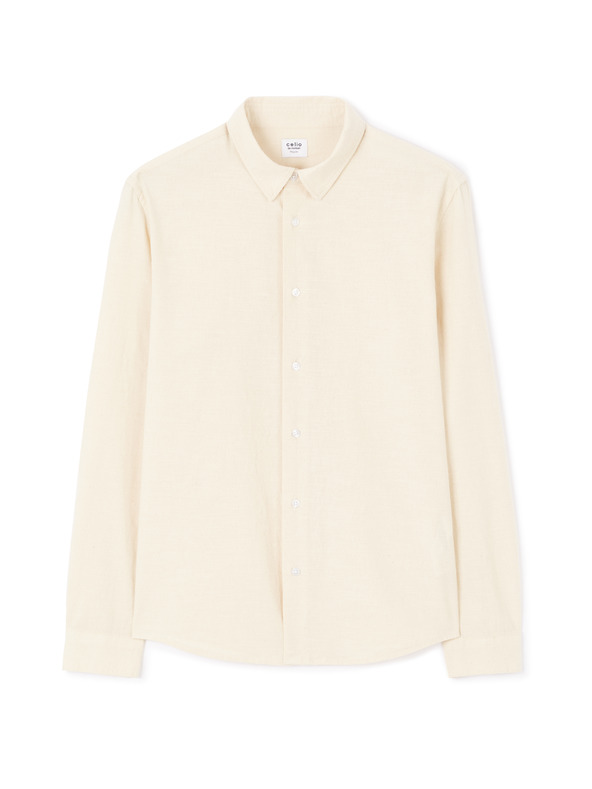 Celio Bézs férfi ing Celio Lachambray