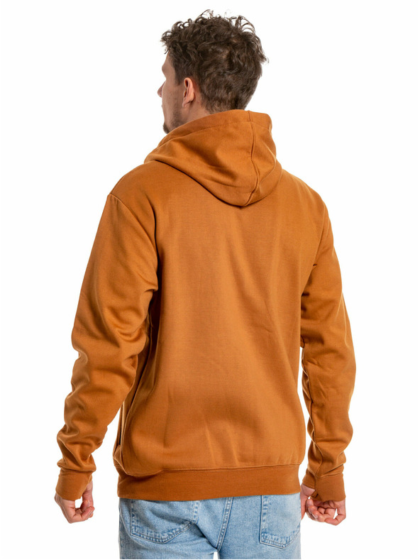 Meatfly Meatfly férfi technikai pulóver Lightyear Brown Sugar | Barna | Méret