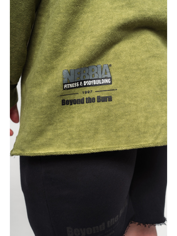 Nebbia Lemosott túlméretezett kapucnis pulóver NO BS 371