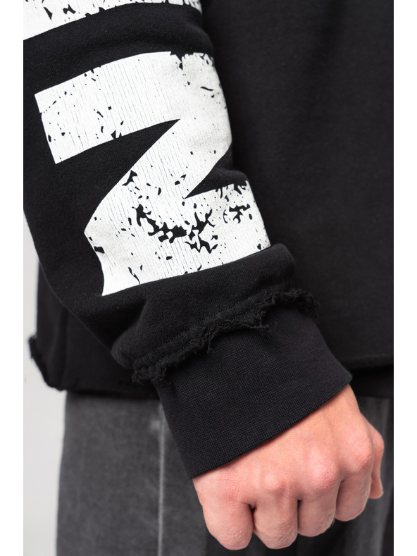 Nebbia Túlméretezett kapucnis pulóver NO BS 363