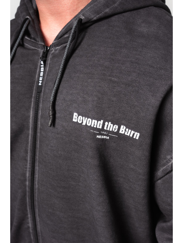 Nebbia Lemosott, cipzáras melegítőfelső GYM BRO 362