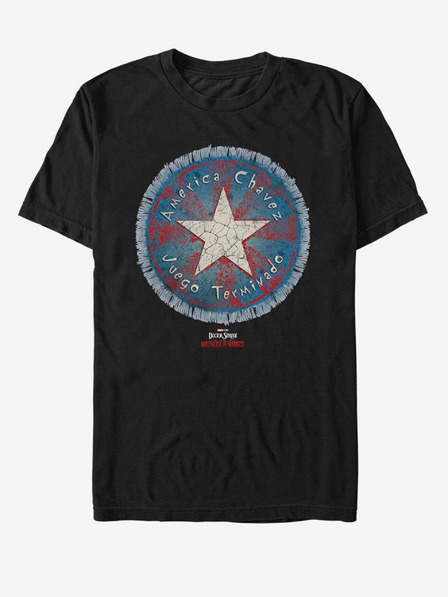 ZOOT.Fan Fekete uniszex Marvel Game Over póló