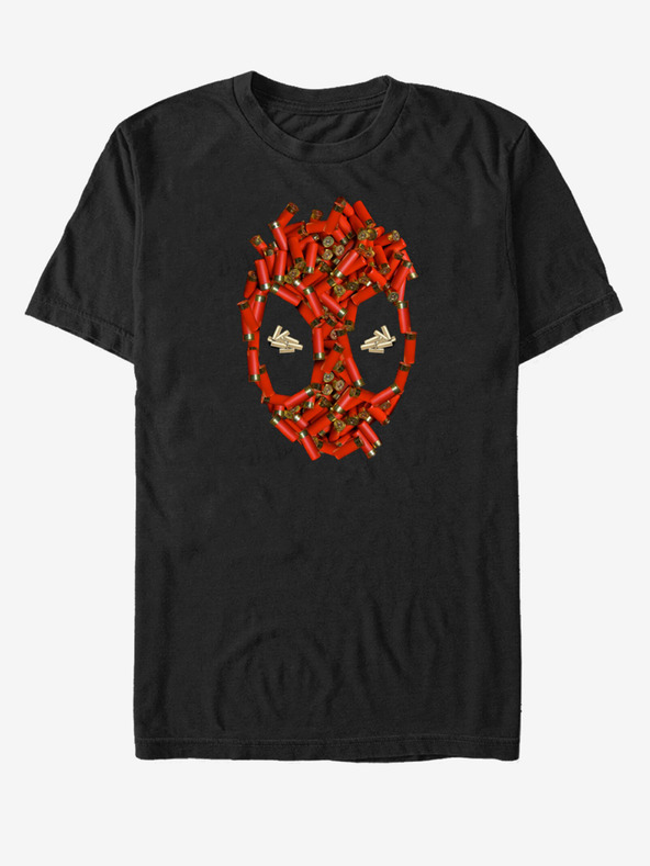 ZOOT.Fan Fekete unisex póló Marvel Shell Cases