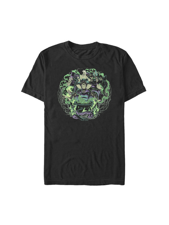 ZOOT.Fan Fekete Férfi Disney Epitome of Evil póló