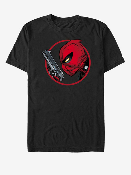 ZOOT.Fan Fekete uniszex Marvel Dead Crest póló