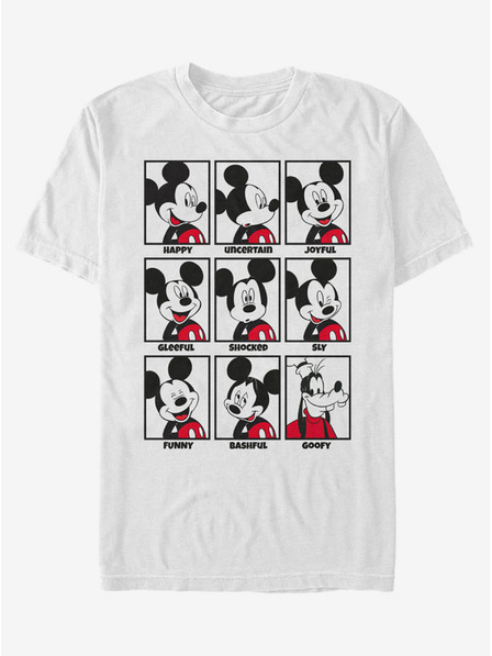 ZOOT.Fan Fehér Férfi Disney Mickey Mood póló