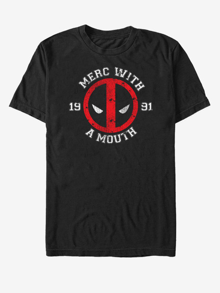 ZOOT.Fan Fekete Unisex póló Marvel Merc