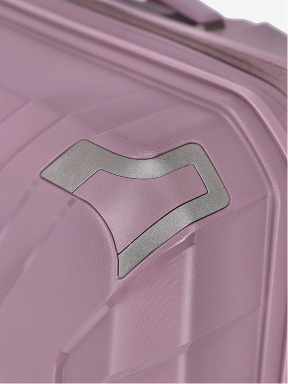 Travelite Rózsaszín női Travelite Elvaa 4w M Rosé bőrönd
