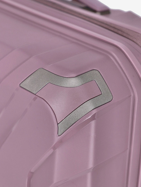 Travelite Rózsaszín női Travelite Elvaa 4w M Rosé bőrönd