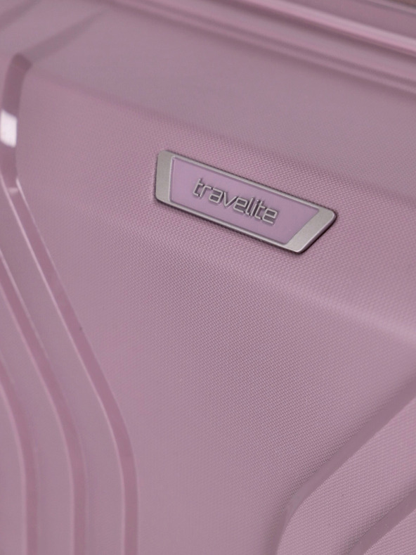 Travelite Három darabos női utazótáska készlet rózsaszín Travelite Elvaa 4w S,M,L Rosé színben
