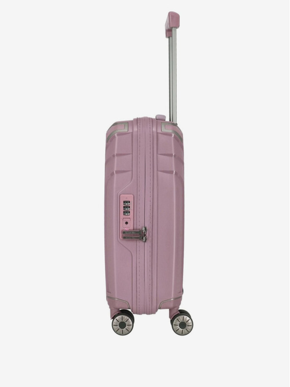 Travelite Három darabos női utazótáska készlet rózsaszín Travelite Elvaa 4w S,M,L Rosé színben