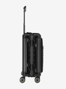 Travelite Fekete Travelite Next 4w S bőrönd elülső zsebben