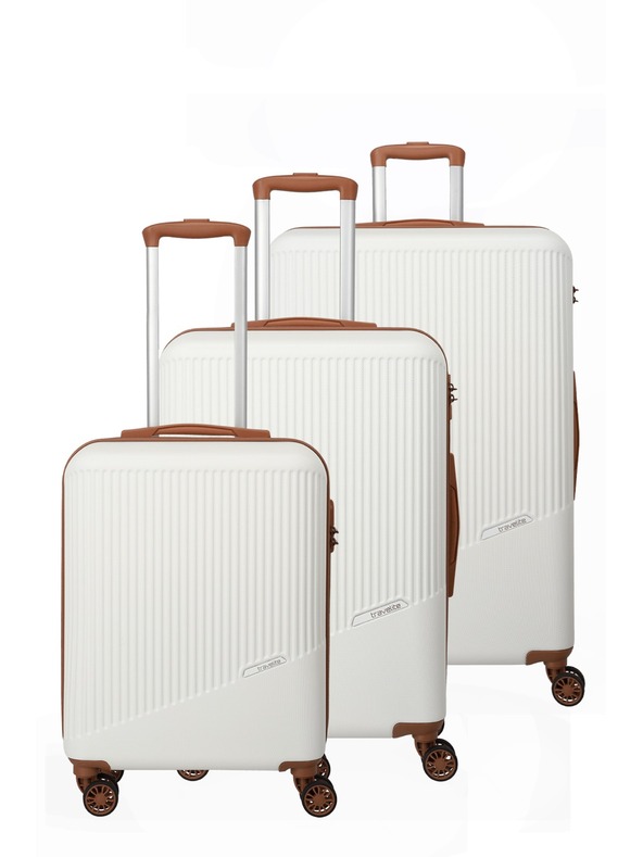 Travelite Travelite Bali utazótáska szett S,M,L fehér/kognac színben