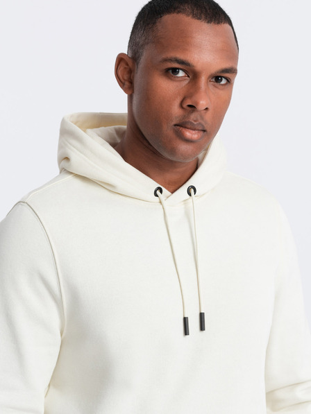 Ombre Clothing Férfi pamut kapucnis pulóver BASIC Ombre Clothing