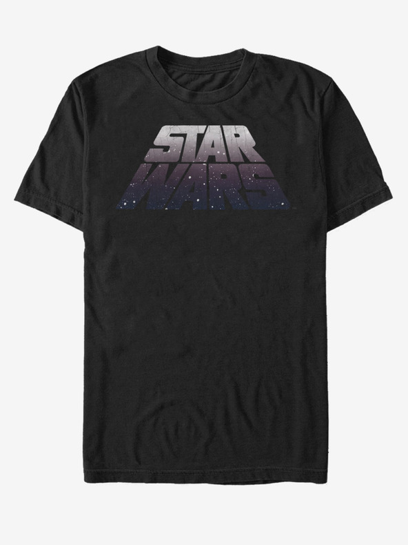 ZOOT.Fan Fekete uniszex póló Star Wars Perspective Logo