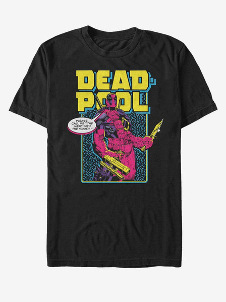 ZOOT.Fan Fekete uniszex Marvel névváltoztató póló