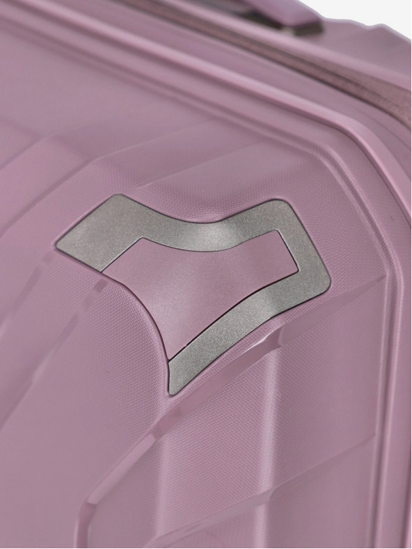 Travelite Rózsaszín Női Travelite Elvaa 4w L Rosé bőrönd