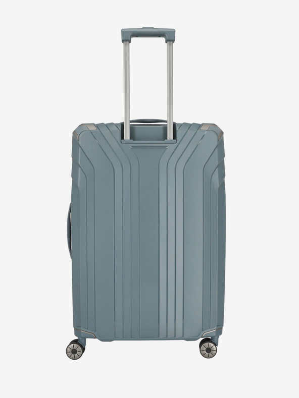 Travelite Szürke és kék Travelite Elvaa 4w L bőrönd Travelite Elvaa 4w L bőrönd