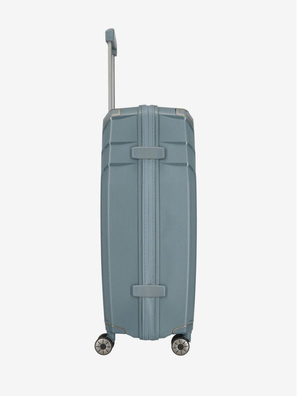 Travelite Szürke és kék Travelite Elvaa 4w L bőrönd Travelite Elvaa 4w L bőrönd