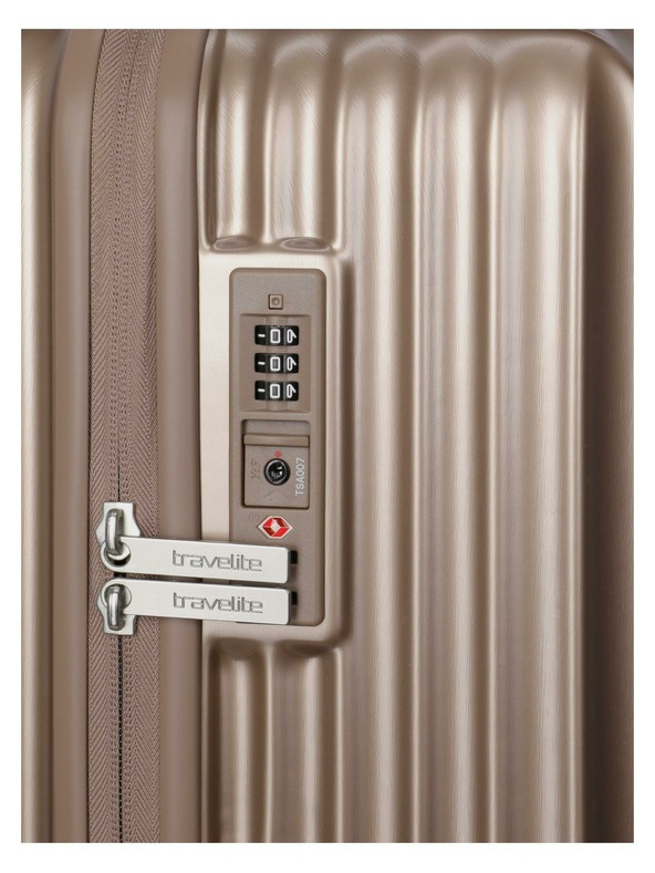 Travelite Travelite Paros 4w S Cappuccino utazóbőrönd