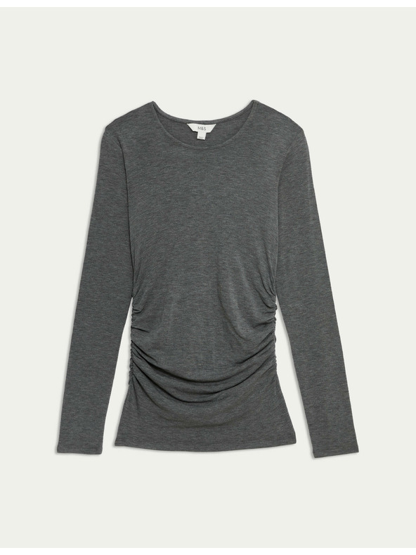 Marks & Spencer Nyakig dekoltált felső Marks & Spencer szürke