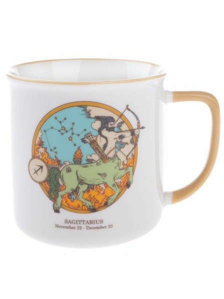 Casa de Engel Porcelán bögre, Állatöv - Nyilas, 460ml, 6/36