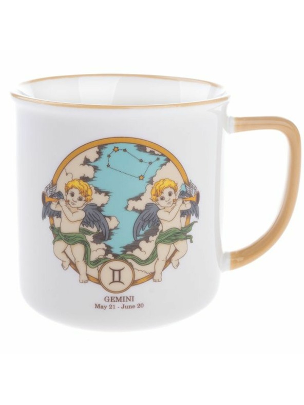 Casa de Engel Porcelán bögre, Csillagjegy - Ikrek, 460ml, 6/36