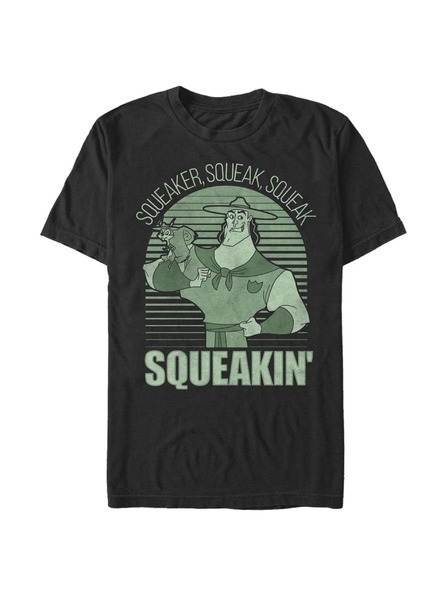 ZOOT.Fan Fekete Férfi Disney Squeakin póló