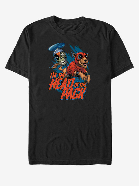ZOOT.Fan Fekete uniszex Marvel Head Pack póló