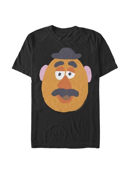 ZOOT.Fan Fekete Férfi Pixar Mr. Potato Big Face póló