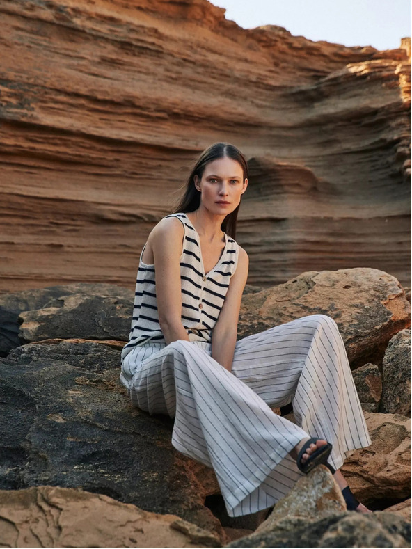 Moodo Női csíkos póló Moodo