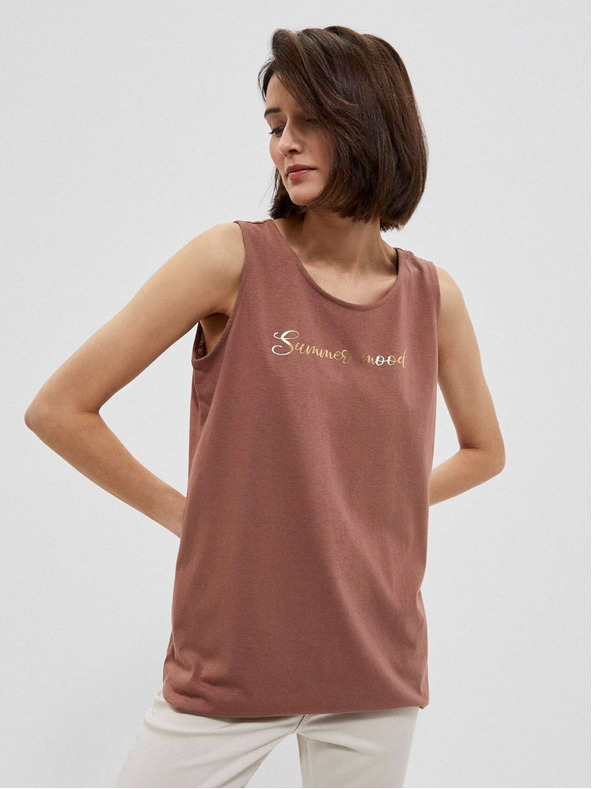 Moodo Barna női páncélos felső Moodo