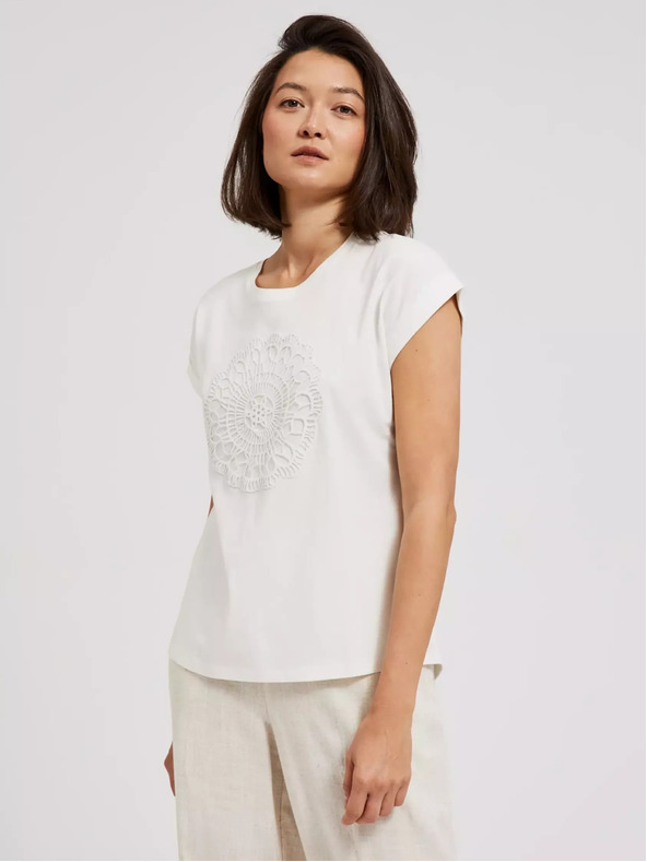 Moodo Női hímzett póló Moodo