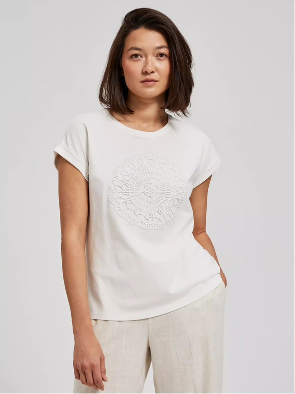 Moodo Női hímzett póló Moodo