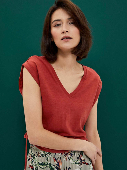 Moodo Moodo Narancssárga női póló