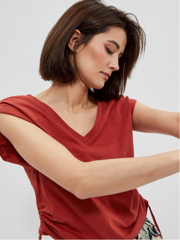 Moodo Moodo Narancssárga női póló