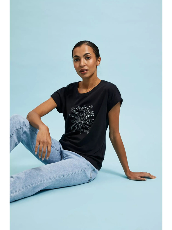 Moodo Moodo női nyomtatott póló